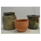 ASSORTED CERAMIC PLANTERS