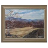 M. G. SANDISON 'NOVEMBER FIELDS (SUTTON, QUE.)'