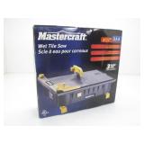 MASTERCRAFT WET TILE SAW TABLE IN ORIGINAL BOX