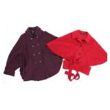 LADIES' WOOL BLEND AVANT-GARDE COUTURE COATS