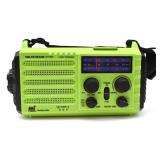 NOAA SOLAR CRANK RADIO / FLASHLIGHT