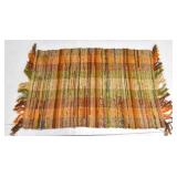 ORANGE TONED CORD MAT