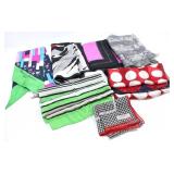 ASSTD SILK NECK SCARVES & HANDKERCHIEFS