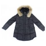 REITMANS BLACK FAUX FUR HOODED WINTER COAT XL