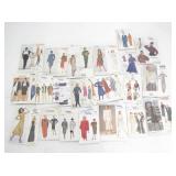 LOT OF ASSTD. VOGUE & MISC. SEWING PATTERNS