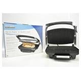 PANINI MAKER AND HEALTHY GRILL