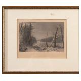 W.H BARTLETT & E. BENJAMIN 'ORFORD LAKE'