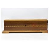 RECTANGULAR WOODEN STORAGE BOX