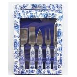 TROPHEE HOLLAND CERAMIC HANDLE CUTLERY SET NEW