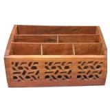 WOODEN DESK ORGANIZER