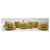 MAGNOLIA FLORAL TEA SET