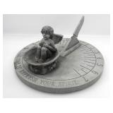OUTDOOR GARDEN SUNDIAL ORNAMENT