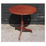 BOMBAY CO. FOLDING WOODEN SIDE TABLE