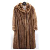 MINK FULL LENGTH FUR COAT ALEXANDOR FURS MTL
