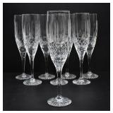 ROYAL DOULTON CRYSTAL CHAMPAGN FLUTES