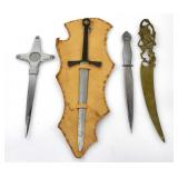 FOUR LETTER OPENERS