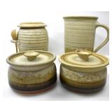 STUDIO POTTERY CANISTER SET