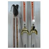LOIPE CROSS COUNTRY SKIS WITH POLES