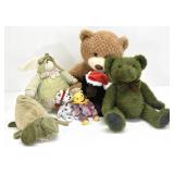 LOT OF TEDDY BEARS / STUFFED ANIMALS
