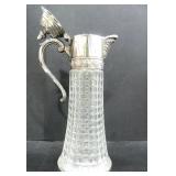 PRIMROSE  CRYSTAL WINE CARAF WITH EP TOP MOUNTING