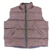 VTG WOODS CANADIAN GOOSE DOWN XL PLAID VEST