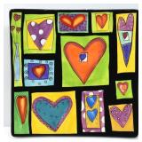 NAYLOR DESIGNS DECORATIVE CERAMIC PLATE