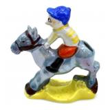 JAPANESE HORSE AND JOCKEY TOOTHBRUSH HOLDER