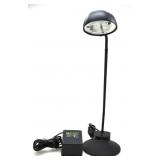 BLACK HALOGEN DESK LAMP