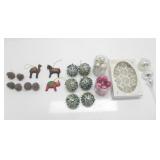 ASSORTED CHRISTMAS ORNAMENTAL DECO