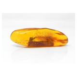 POLISHED BALTIC AMBER BROOCH 8.90g