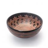 CHINESE CIZHOU-STYLE RUSSET PAINTED BLACK BOWL