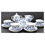 BLUE DANUBE JAPAN TEA SET