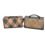 LEATHER & RATTAN TRAVEL BAGS