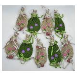 KATHERINES COLLECTION BUNNY ORNAMENTS