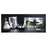 CHROME PLATED DECOR, IKEA VASE & PICTURE FRAME