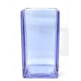 PURPLE GLASS VASE