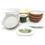 SERVING, BAKING, CASSEROLE, TIDBIT PLATES & DISHES