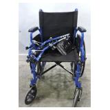 DRIVE BLUE STREAK WHEELCHAIR, SWING AWAY FOOTREST