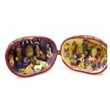 PERUVIAN GOURD NATIVITY