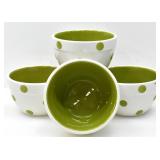 POLKA DOT TERRAMOTO CERAMIC DIP BOWLS