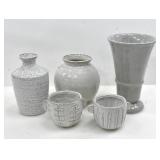 ORGANIC MODERN CERAMIC PLANTERS & VASES