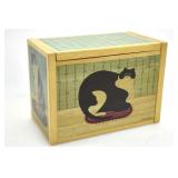 WOOODEN WARREN KIMBLE ART TRINKET BOX