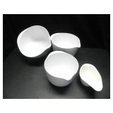 ROSTI DENMARK WHITE MELAMINE MIXING BOWLS