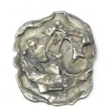 LASAK STERLING SILVER BROOCH/PENDANT 29g