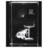 3D LASER-ETCEHD PAPERWEIGHT
