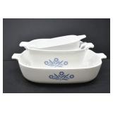 CORNINGWARE CASSEROLE DISHES