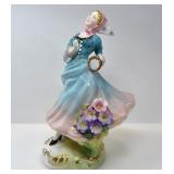 CROWN STAFFORDSHIRE ENGLAND PORCELAIN FIGURINE