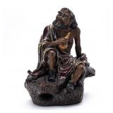 CHINESE SHIWAN POTTERY TIEGUAI LI FIGURINE