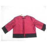 BURAPA CROPPED OPEN-FRONT JACKET W/ THREE QUARTER