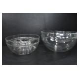 GLASS MIXING BOWLS